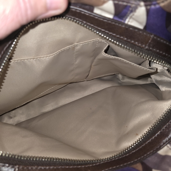 Coach Multicolor Patterned Handbag - Picture 7 of 11